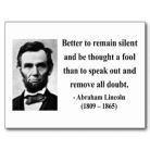 abe lincoln quote