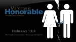 marriage is honorable
